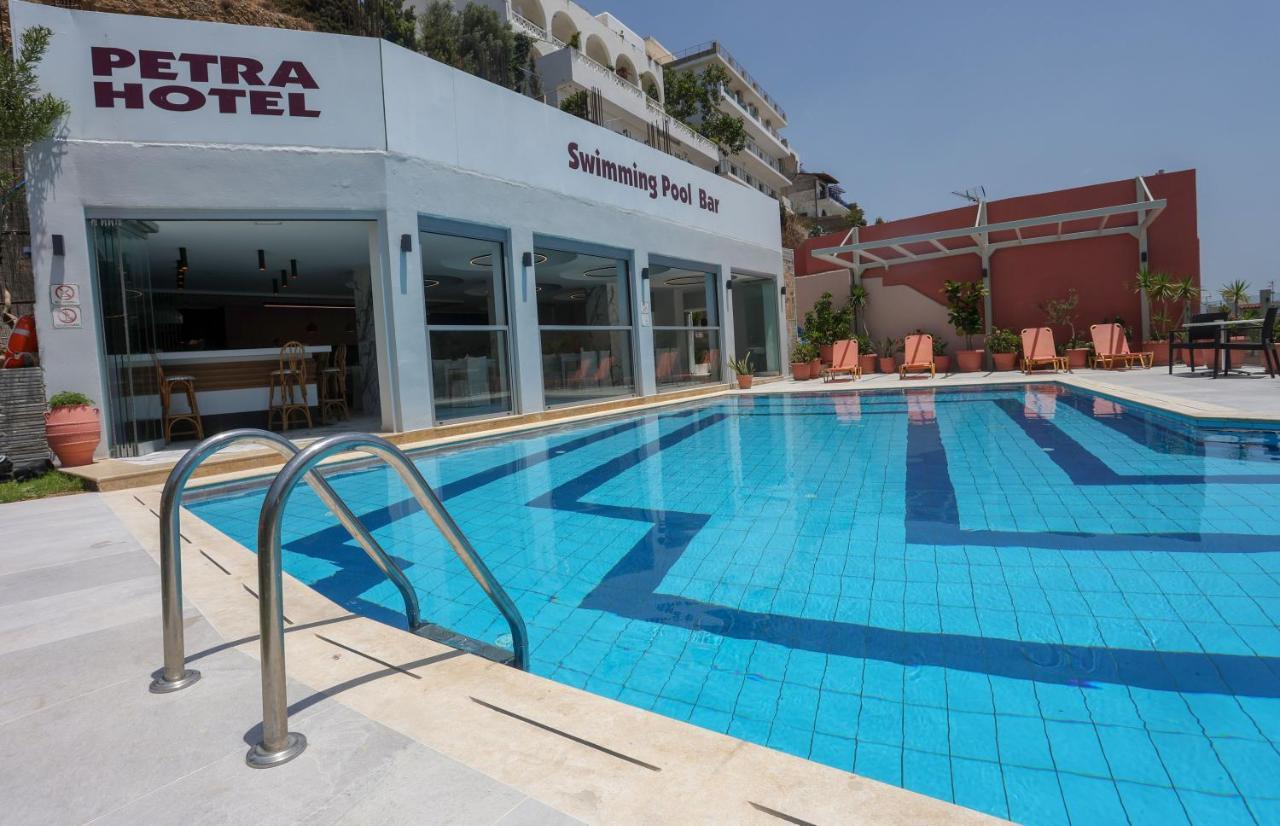 Petra Hotel Ajía Galíni Kültér fotó