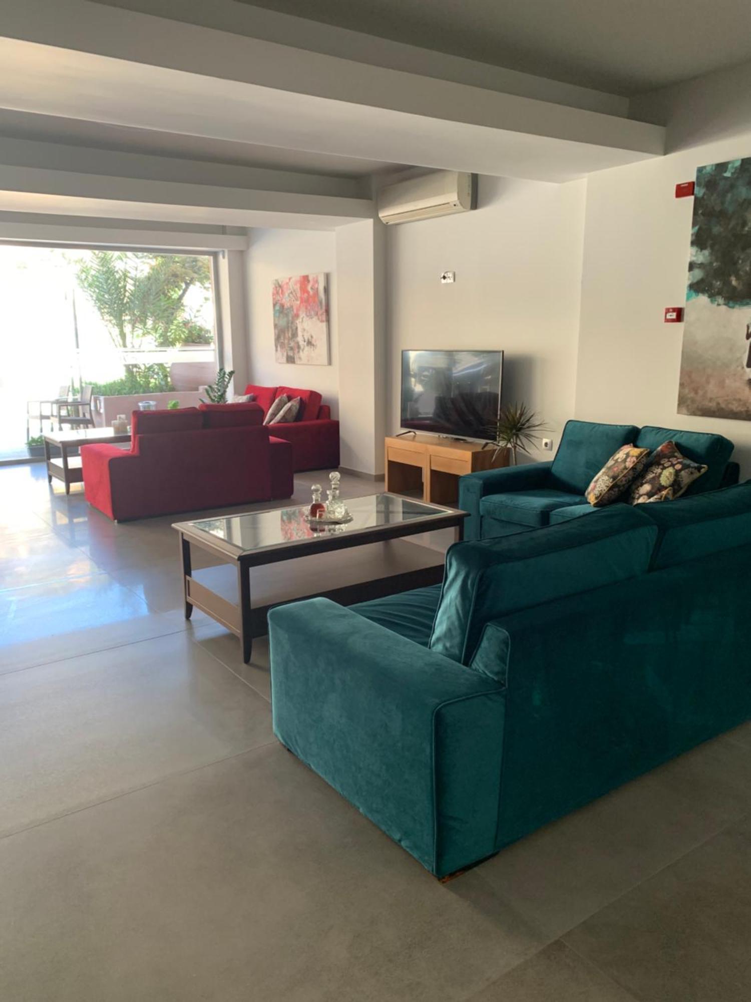 Petra Hotel Ajía Galíni Kültér fotó