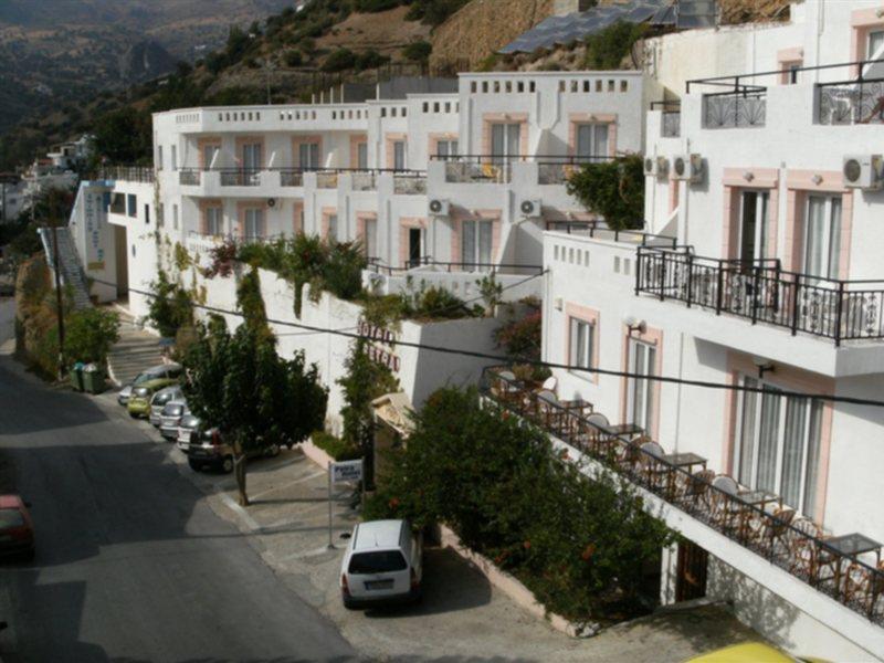 Petra Hotel Ajía Galíni Kültér fotó